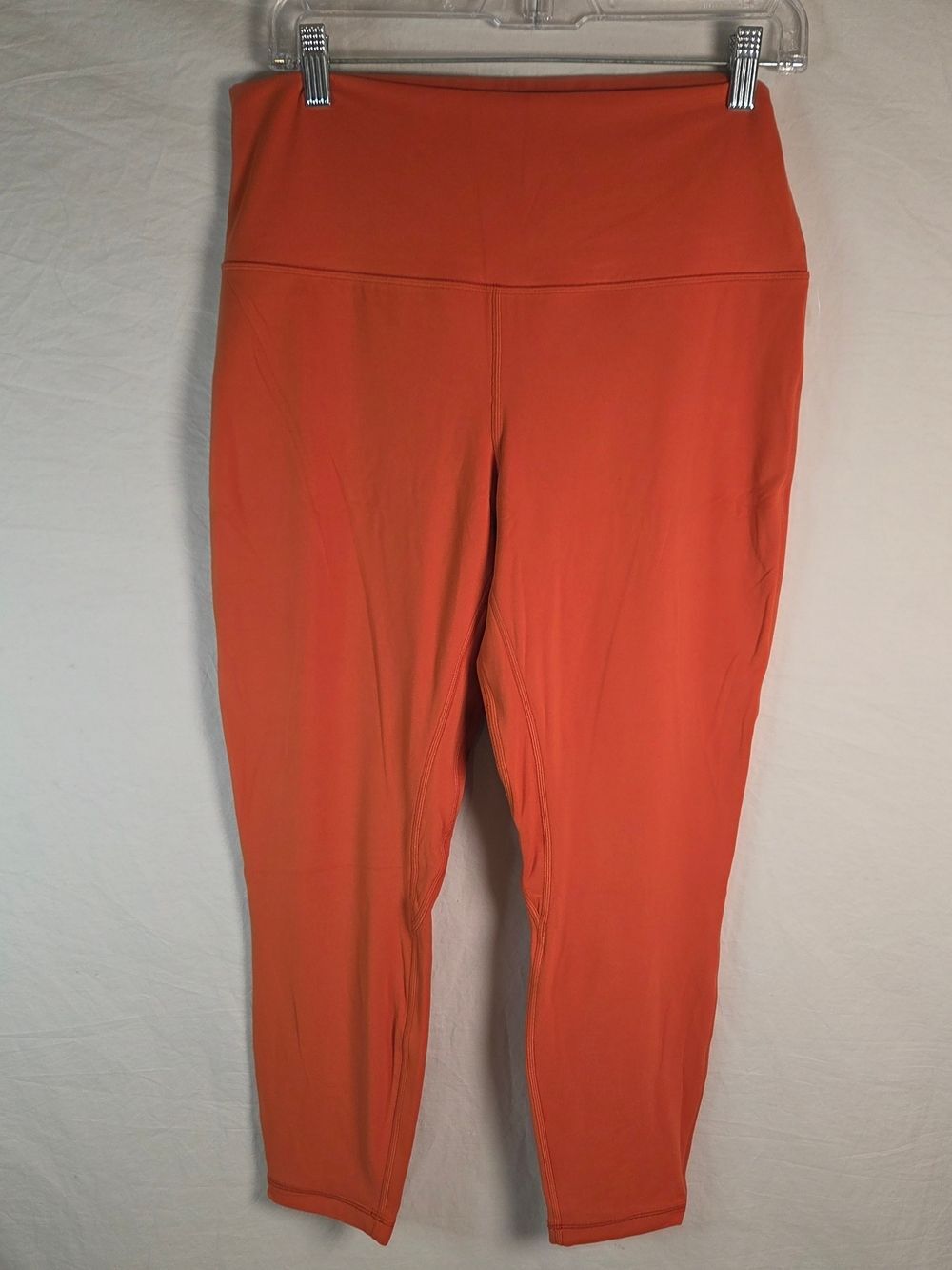 Lululemon W6BGLS Align High-Rise Crop 23" Canyon  Orange Size 14 NWOT
